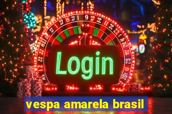 vespa amarela brasil